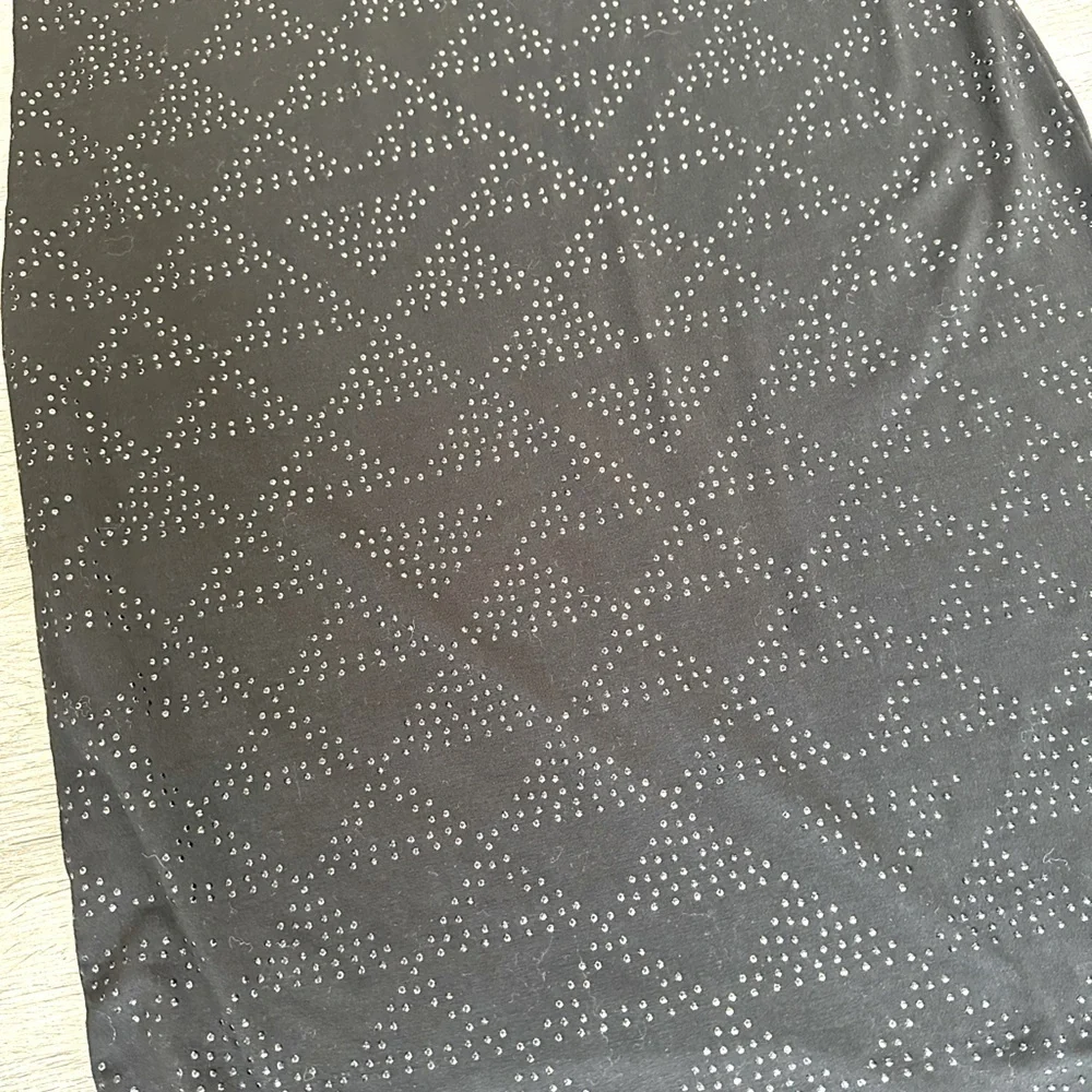 LulaRoe Black Beaded Long Sleeve Knit Dress Size M Career Cocktail Minimalist